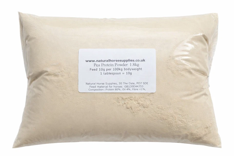 1.8kg Pea protein powder - topline condition hoof EMS equine horse amino acids - Image 1 of 1