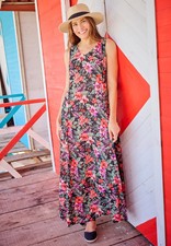 Woman Within Plus Size Sleeveless Crinkle Dress