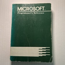 Microsoft MS-DOS Programmer s Reference 1986 ...