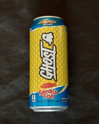 Ghost Swedish Fish Candy Energy Drink Zero Sugar, 16floz | 1 Can, Discontinued