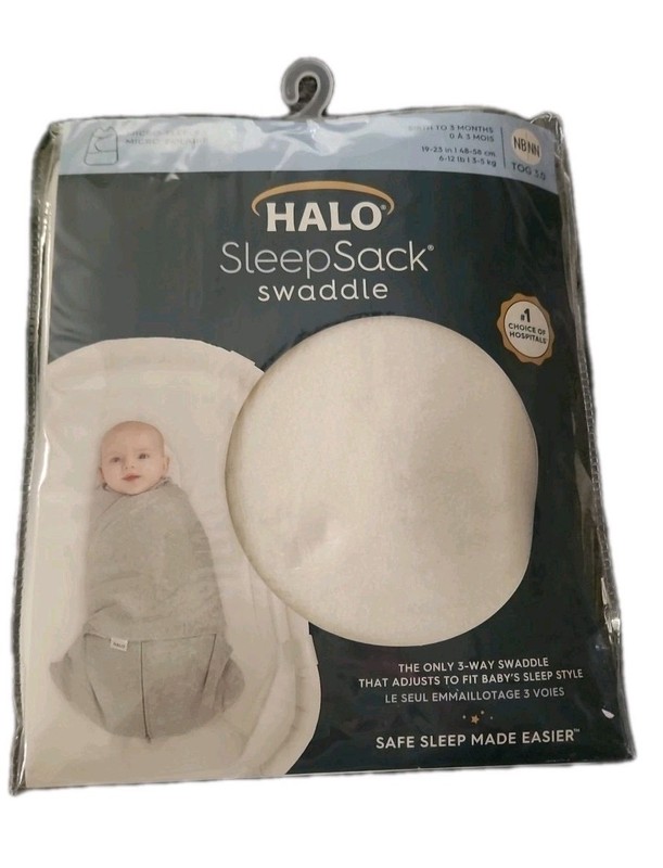 Halo Sleepsack Swaddle Wearable Blanket Size NEWBORN 0-3 Months