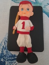 VINTAGE FRECKLED FACE PIXY RUBBER FACE BASEBALL PLAYER RARE  7