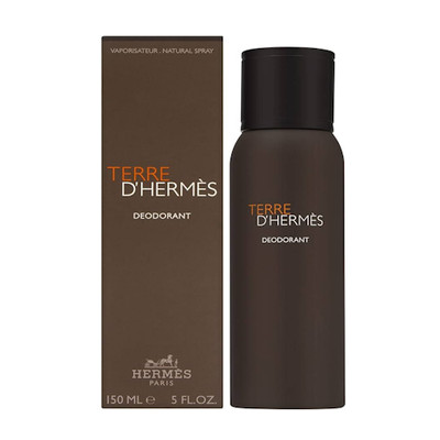Terre D' Hermes by Hermes 5 oz Deodorant Spray for Men New In Box