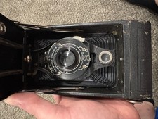 Vintage Kodak No. 2A Folding Cartridge Hawk-Eye Model B Camera - Untested
