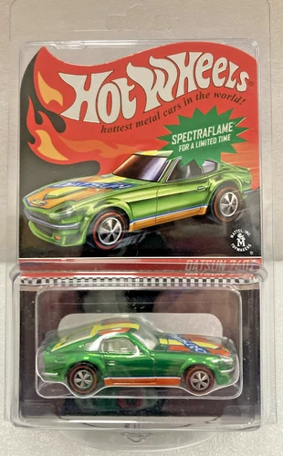 Hot Wheels 2012 RLC 1709/3500 Datsun 240Z w/Case New Spectraflame Red Line Club
