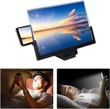 14in Phone Screen Magnifier Holder Portable Mobile Screen Magnifier NEW