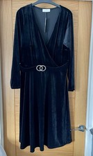 Yours Black Dress Size 18 BNWT