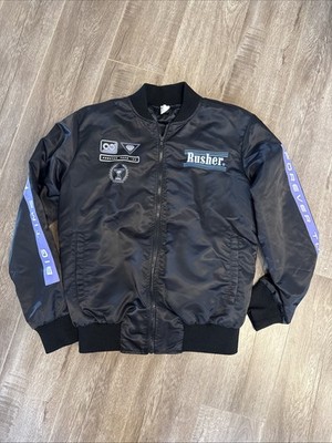 Big Time Rush Forever Tour 2022 Rusher Bomber Jacket Size Large
