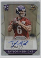 2015 Panini Prizm Rookie Signatures Silver /350 Taylor Heinicke #RS-TH Auto 15wb