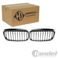 DIEDERICHS K�HLERGRILL SCHWARZ GLANZ passend f�r BMW 2er F45 Performance Look