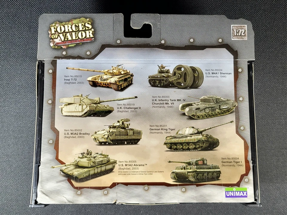 1:72 Forces Of Valor Iraqi T-72 Tank (Bagdhad, 2003) #85015 - Image 4 of 4