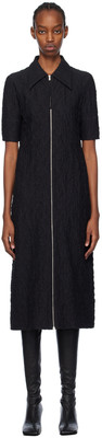 Jil Sander New Cotton-Gauffre Textured ShirtDress  $1600, sz 10 US 40 DE