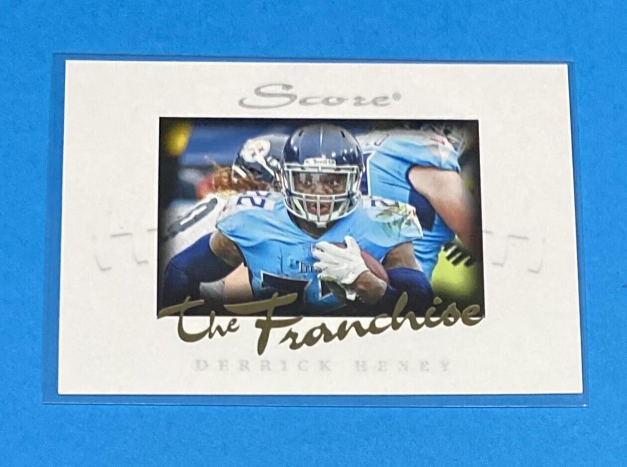 2021 Panini Instant NFL Derrick Henry SCORE THE FRANCHISE 1/1966 SP Titans #F31
