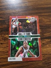 2018 Panini Contenders Optic Hall of Fame Prizms Red Cracked Ice Paul Pierce HOF