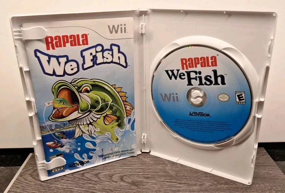 Rapala: We Fish w/ Rod & Reel | Nintendo Wii, 2009 - Image 4 of 4