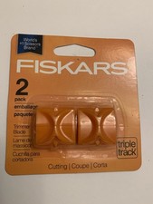 Fiskars Triple Track Trimmer Cutting Blade 2Pk. High Profile Blade Style 196750