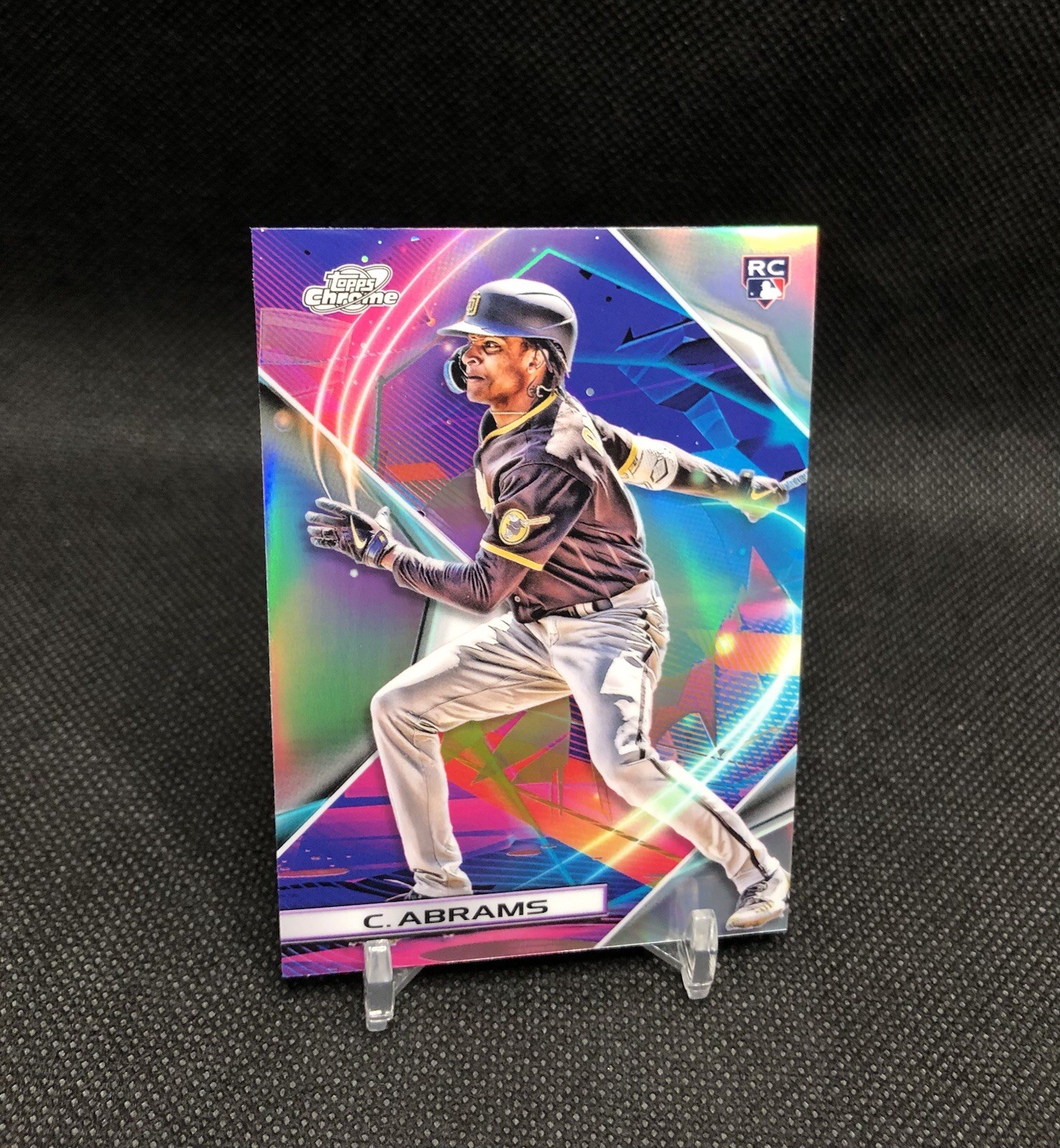 2022 Topps COSMIC Chrome CJ Abrams REFRACTOR SP Rookie Card No. 133 📈📈