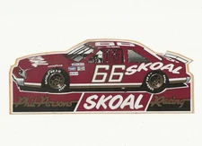 Vintage Unused Skoal Racing NASCAR Phil Parsons Bumper Sticker #66