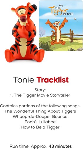 Tigger Audio Toy Figurine from Disney's The Tigger Movie - Picture 6 of 7