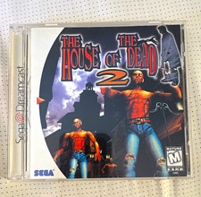 SEGA The House of the Dead 2 Sega Dreamcast Light Gun Shooter Multiplayer