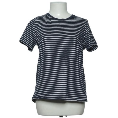 Stradivarius, T-shirt, Größe: XL, Blau/Weiß, Baumwolle, Streifen, Damen #eRI