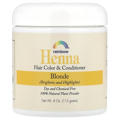 Henna, Hair Color and Conditioner, Blonde, 4 oz (113 g)