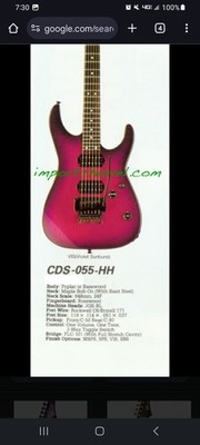 1992 MIJ JACKSON/CHARVEL CDS-055-HH•Japanese EXCLUSIVE Model