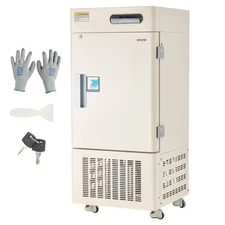 Ultra Low Temperature Freezer Lab Freezer 28 L −40 ℉ to −123 ℉ Adjustable Temp