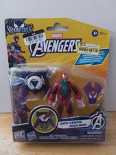 Marvel Venom Versus Avengers Anti-Venom Iron Man 4" Action Figure