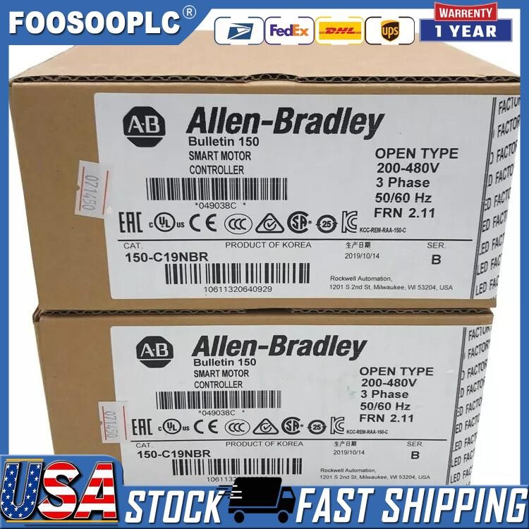 150-C19NBR SMC-3 19A Smart Motor Controller 150C19NBR New AB US Free Tax