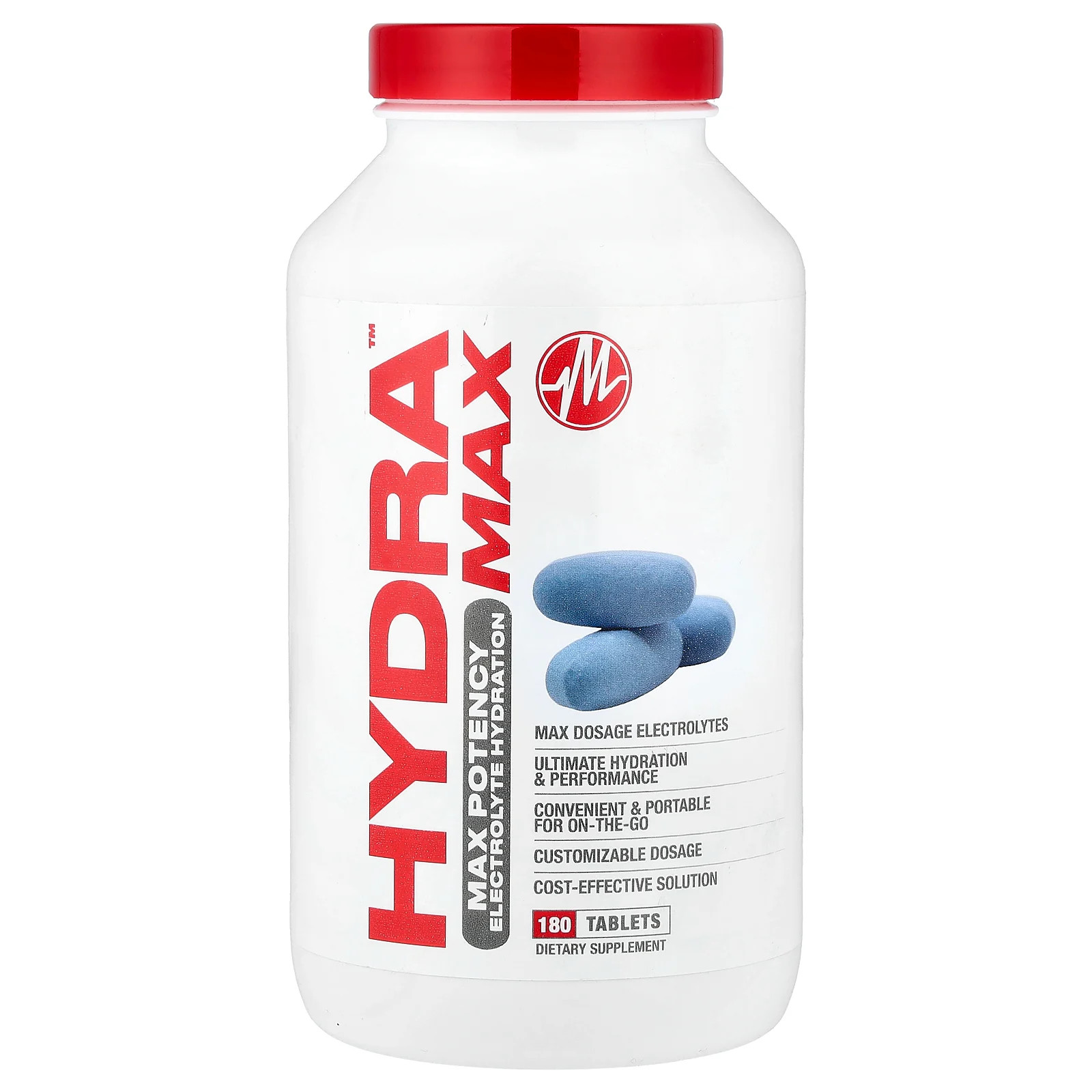 HydraMAX Max Potency 180 Tablets 7490₽