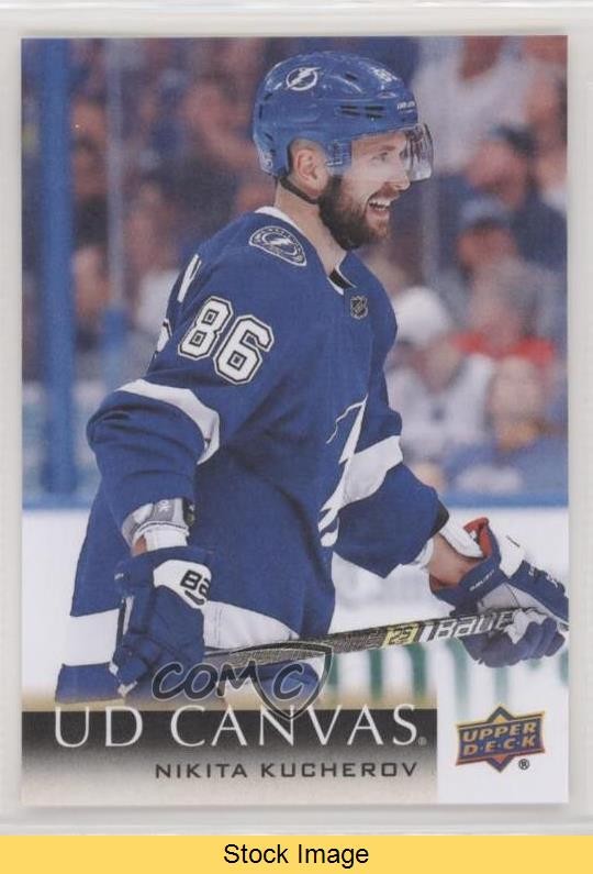 2018-19 Upper Deck UD Canvas Nikita Kucherov #C190 READ 0qr0