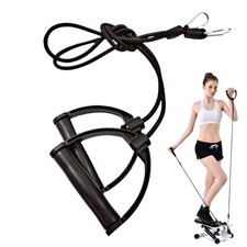1Pair Stepper Resistance Bands Fitness Pull Ropes for Weightlifting Workout