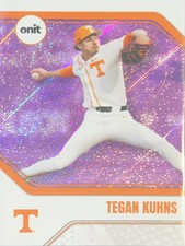 2026 ONIT Tennessee Baseball Tegan Kuhns #B-36 Purple Sparkle