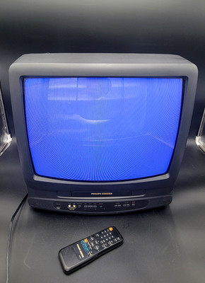 Philips Magnavox CCZ192AT31 19'' CRT Color Television TV Retro Gaming W/ Remote