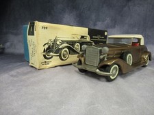 BANDAI Bandaiya Vintage Tin Toy Car 1933 Old Timer Cadillac Showa Retro
