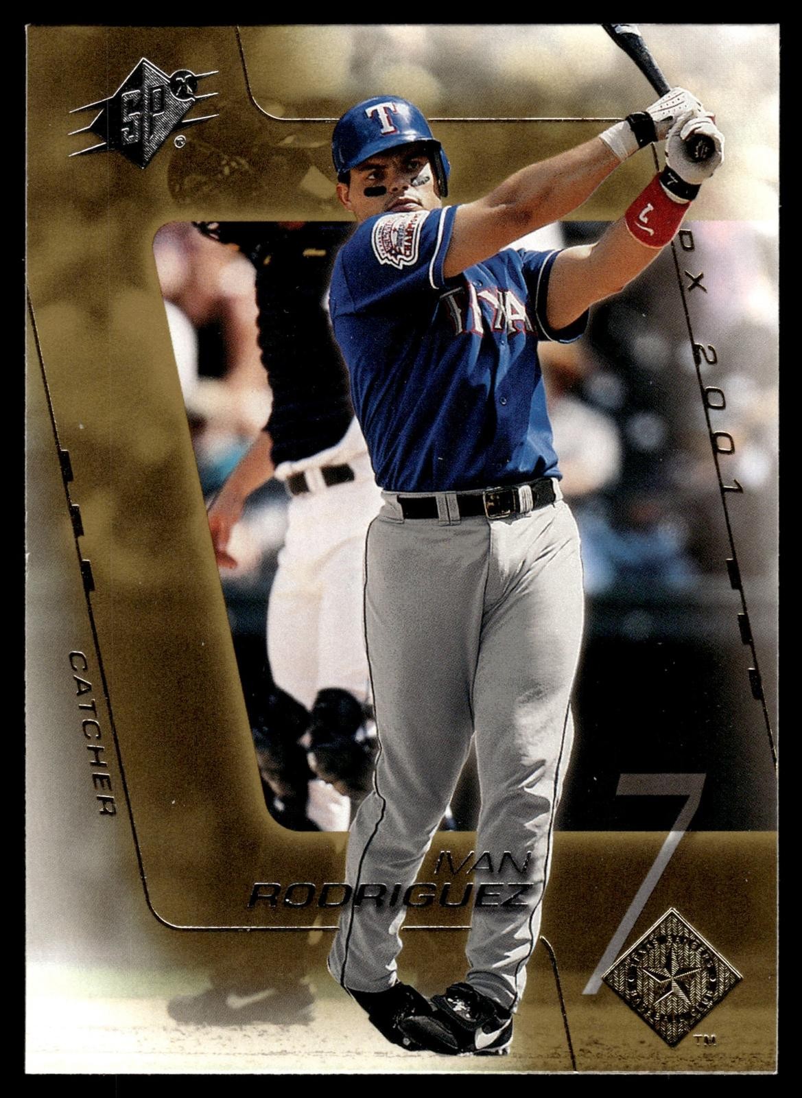 Ivan Rodriguez 2001 SPx #20 Rangers