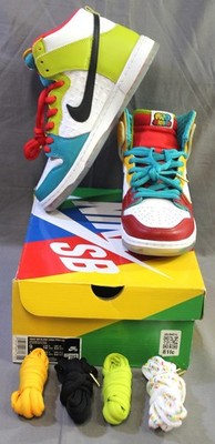 Size 9 - froSkate x Nike Dunk SB High All Love No Hate for sale