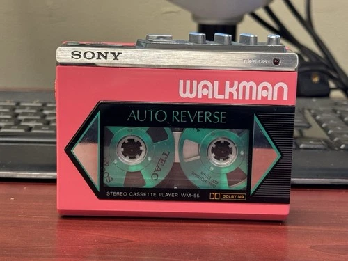 Vintage Sony WM-55 Walkman Cassette Player Working Japan