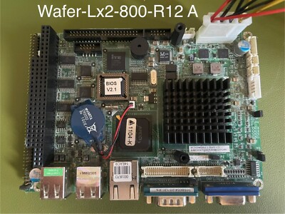 Wafer LX2 800 R12A Embedded-Board 3,5-Zoll Form, mit AMD Geode  LX 800-Prozessor