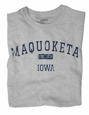 Maquoketa Iowa IA T-Shirt EST