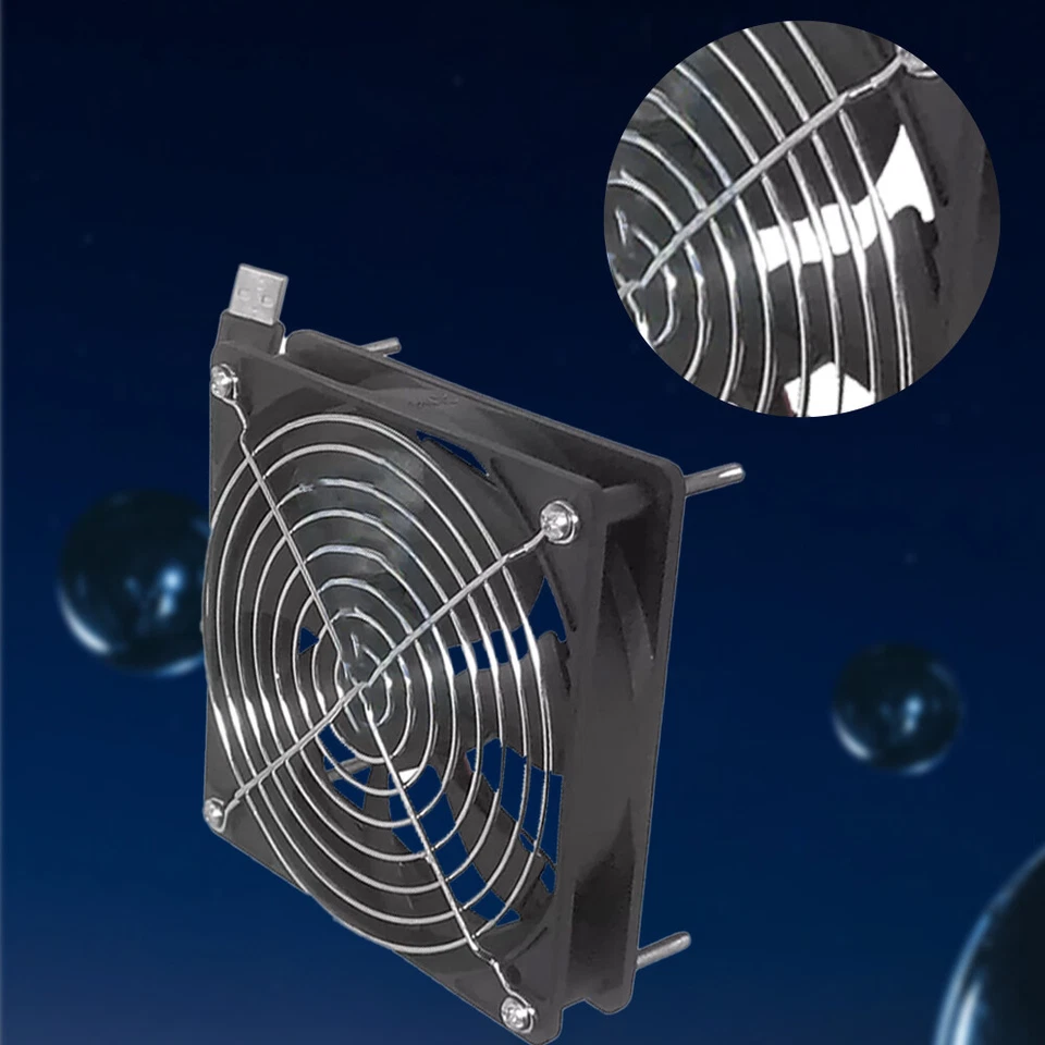 USB cooling fan 5V silent high wind power chassis router set-top box cooling fan - Image 3 of 4