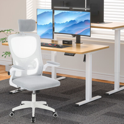 Bürostuhl 150KG Ergonomisch Chefsessel Schreibtischstuhl Hoher Rücken Drehstuhl