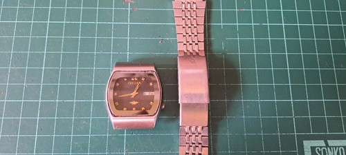 Vintage (1979) Automatik Citizen 8200A 21J Uhr Japan TV Gehäuse *Serviced Work* - Bild 2 von 12