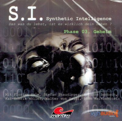 HÖRBUCH-CD NEU/OVP - S.I. Synthetic Intelligence - Phase 03 - Geheim