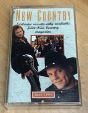 New Country June 1994 by Various Artists Cassette VG CT6 