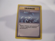 Energy Removal 92/102 - 1999 Pokemon Base Set Unlimited -     T