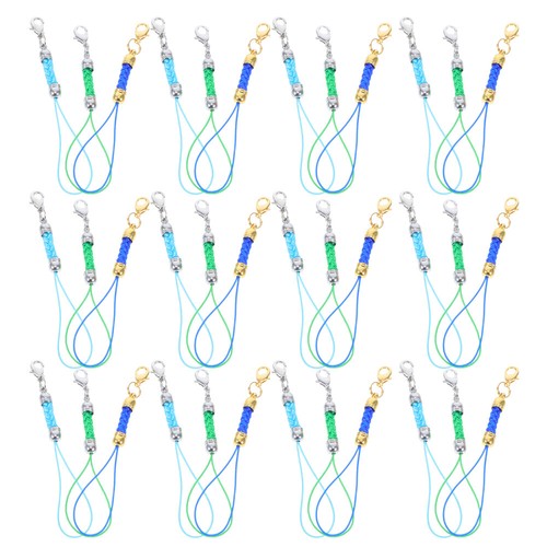 30 Pcs Kette Strap with Lobster Clasp Schmuckseilzubehör Handschlaufe - Zdjęcie 11 z 12