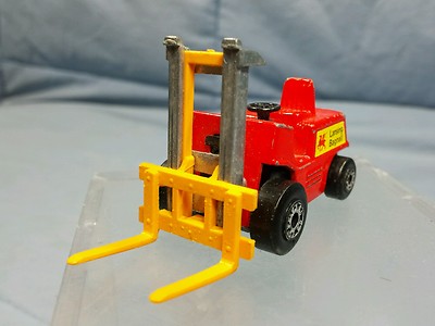 Vintage Matchbox SUPERFAST Fork Lift Truck #15 1972 Lesney Prod Ltd England