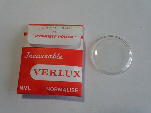 Verre De Montre Rond Mince Delgado - Diamètre 28,6 Mm - Marque ROBUR - Neuf (sans étiquette)